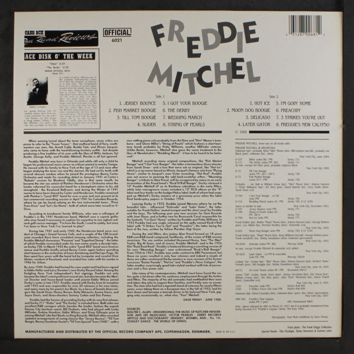 rock'n roll by FREDDIE MITCHELL