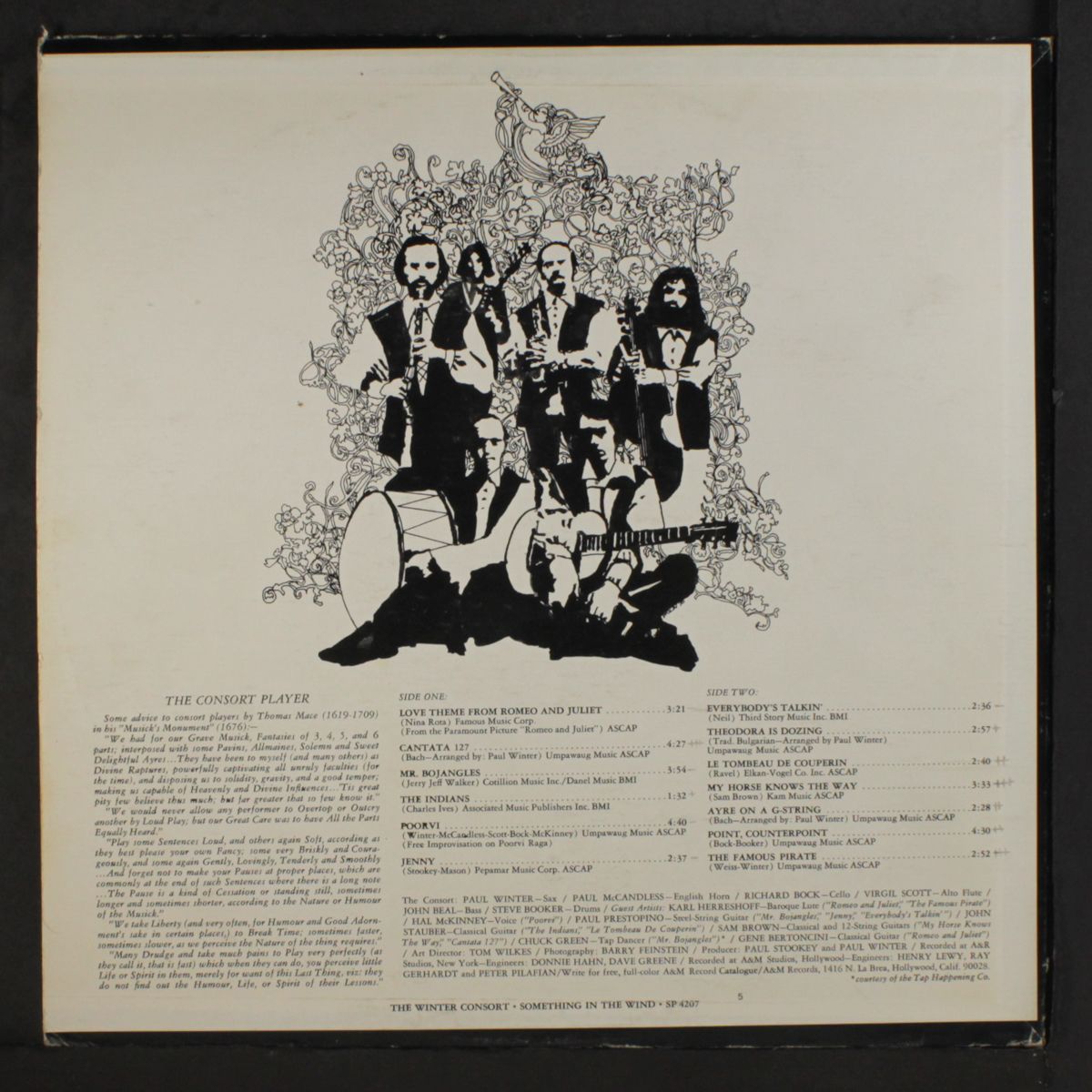 something in the wind by PAUL WINTER & THE WINTER CONSORT