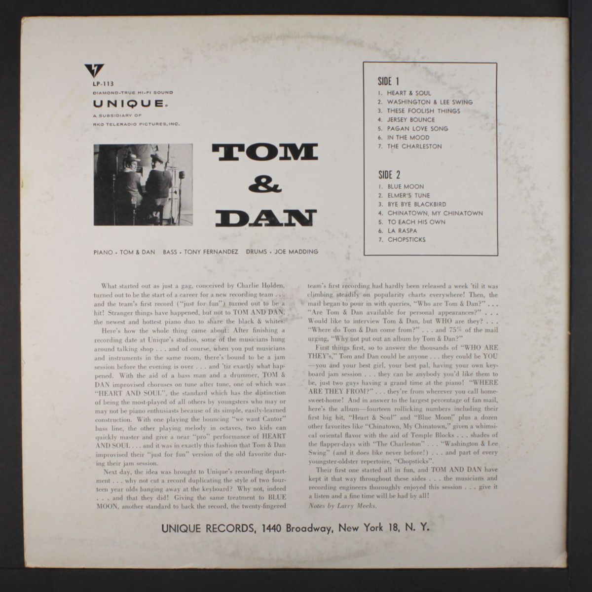 tom & dan by TOM & DAN