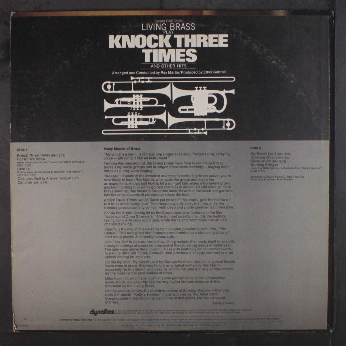 knock three times by LIVING BRASS
