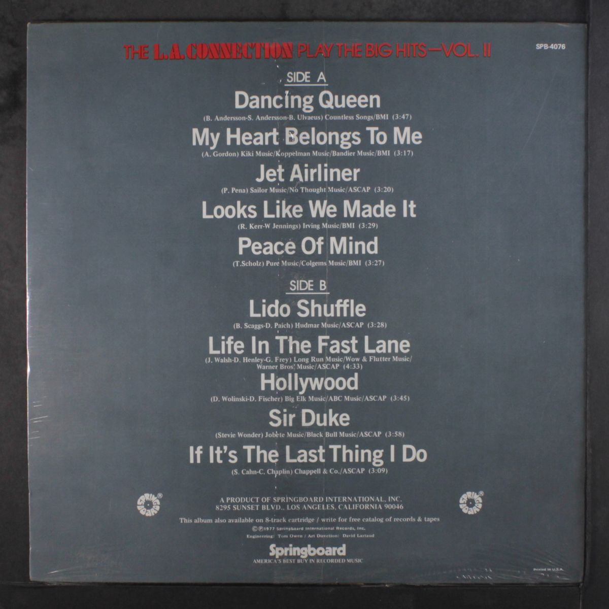 big hits, vol. 2 by L.A. CONNECTION