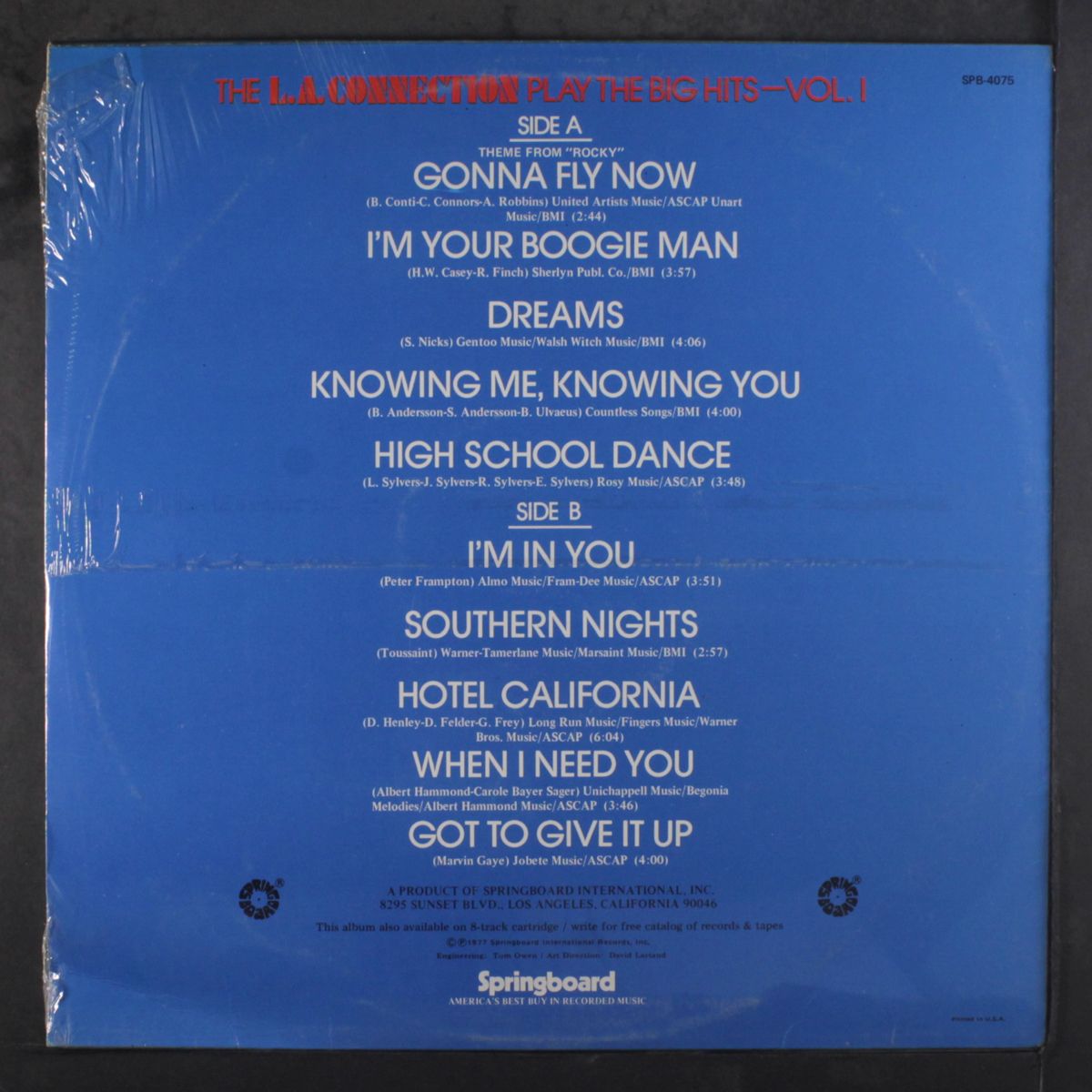 big hits, vol. 1 by L.A. CONNECTION