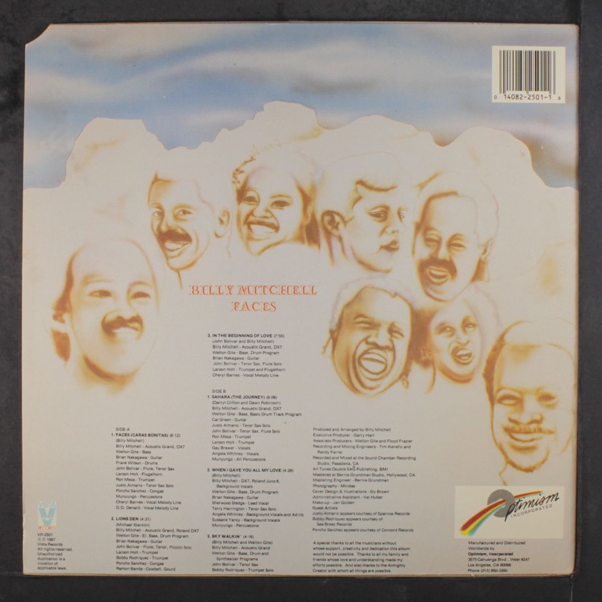 faces by BILLY MITCHELL