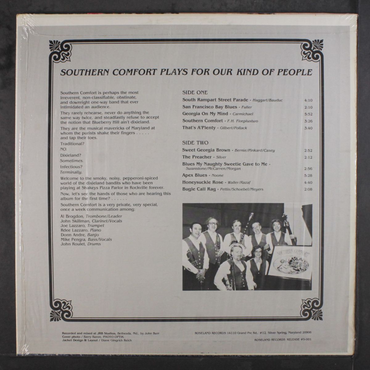 plays for our kind of people by SOUTHERN COMFORT