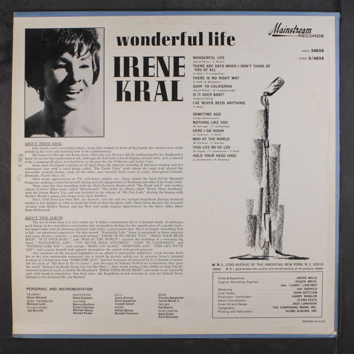 wonderful life by IRENE KRAL