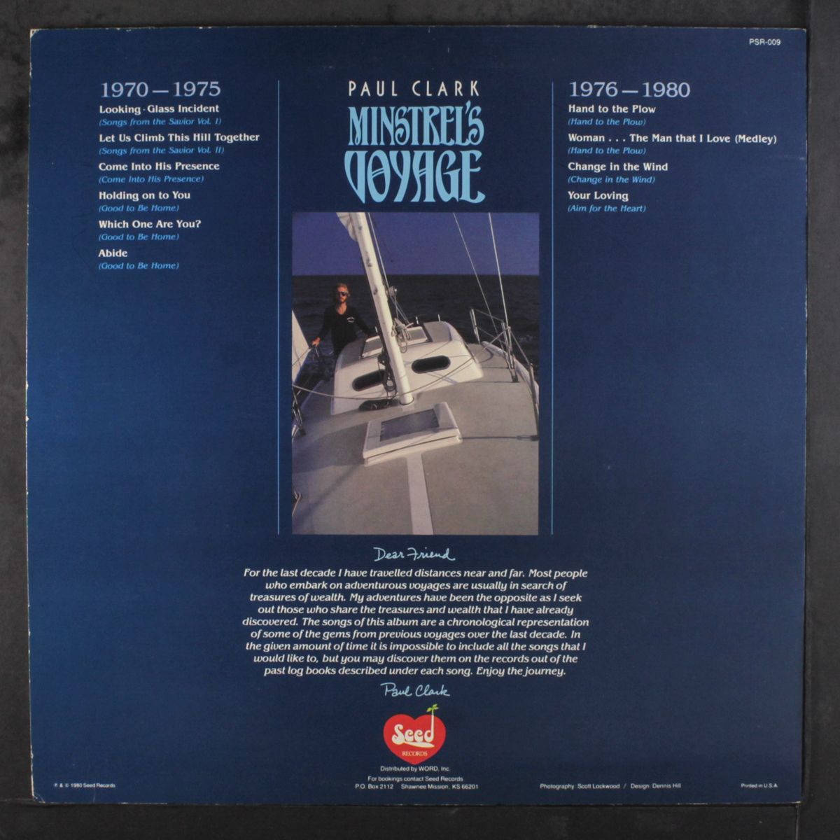 minstrel's voyage by PAUL CLARK
