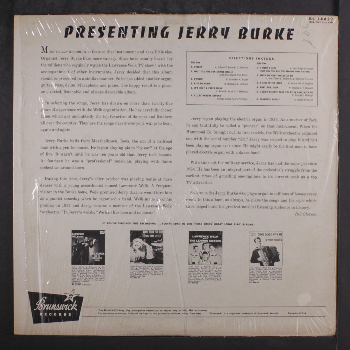 presenting jerry burke by JERRY BURKE