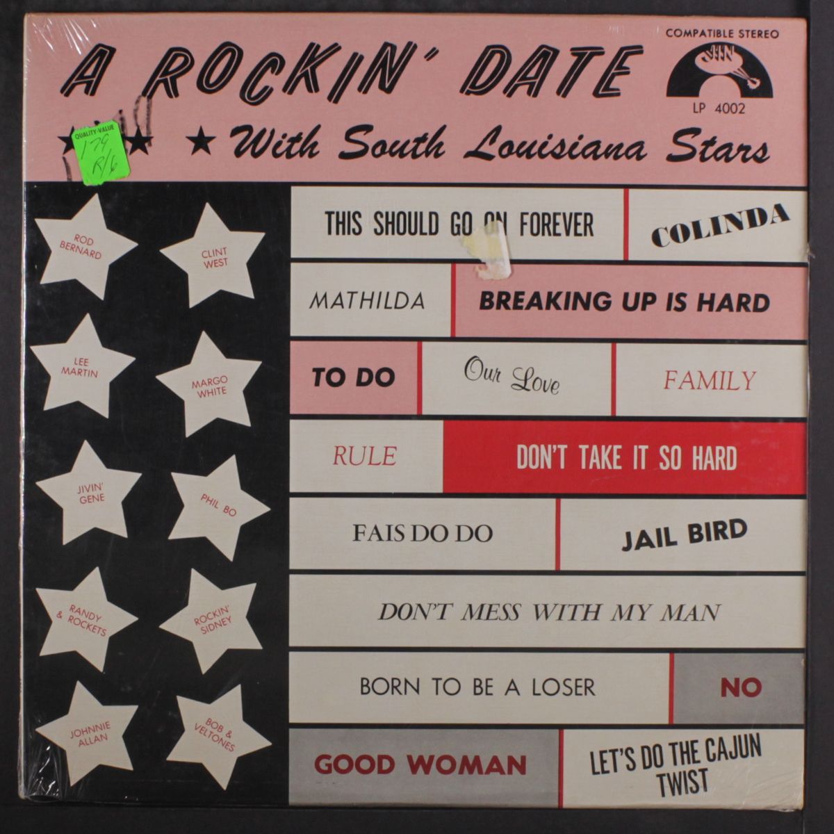 a rockin' date with south louisiana stars by VARIOUS