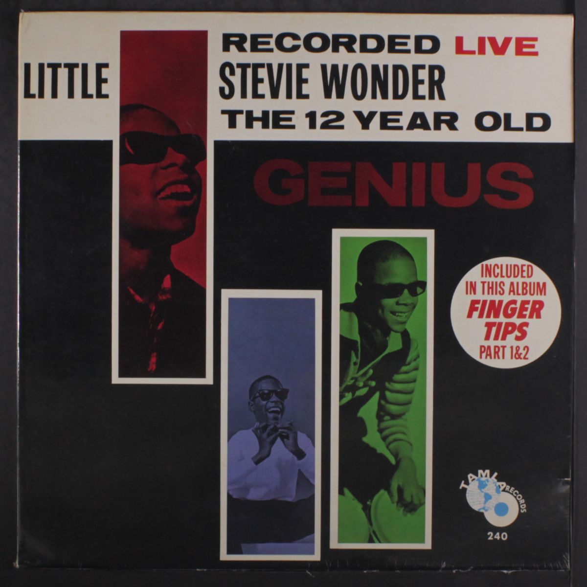 stevie wonder; the 12 year old genius by STEVIE WONDER