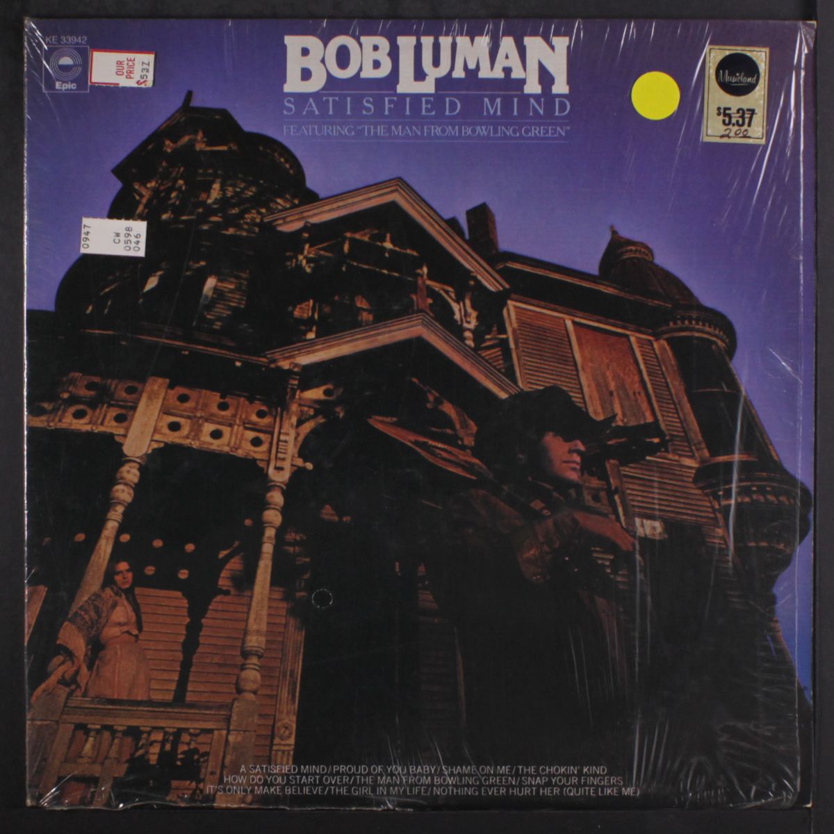 satisfied mind by BOB LUMAN