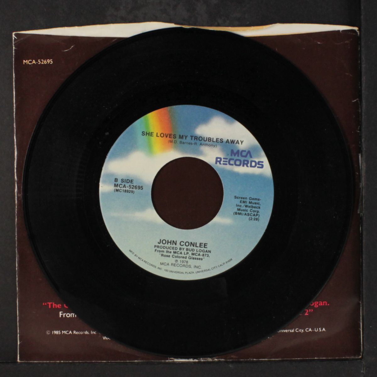 old school / she loves my troubles away by JOHN CONLEE