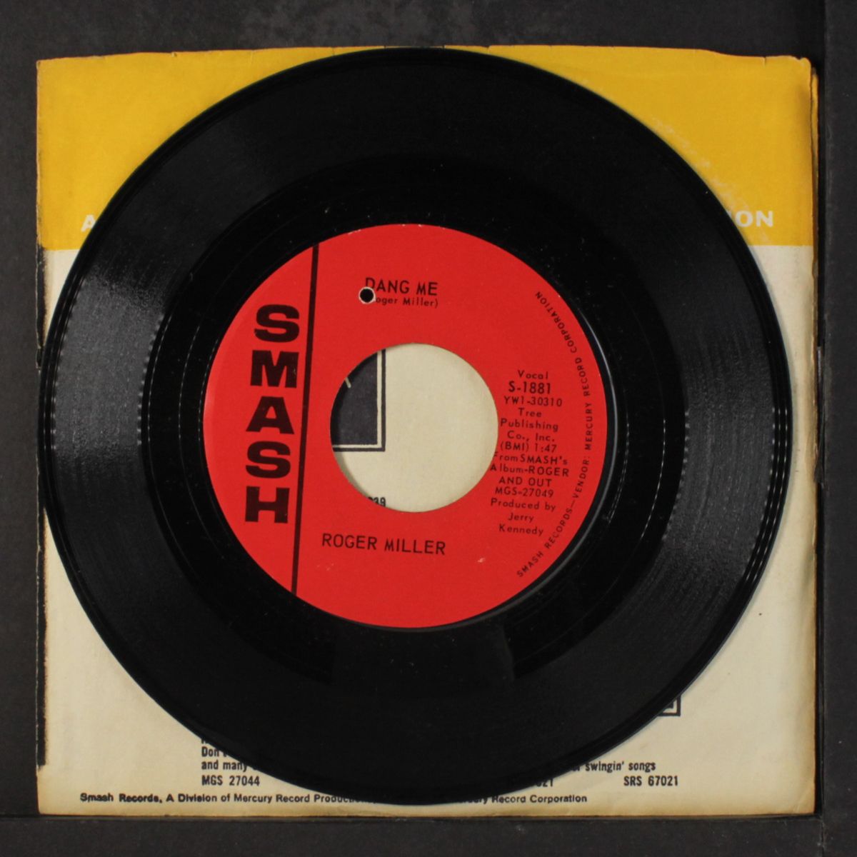 dang me / got 2 again by ROGER MILLER