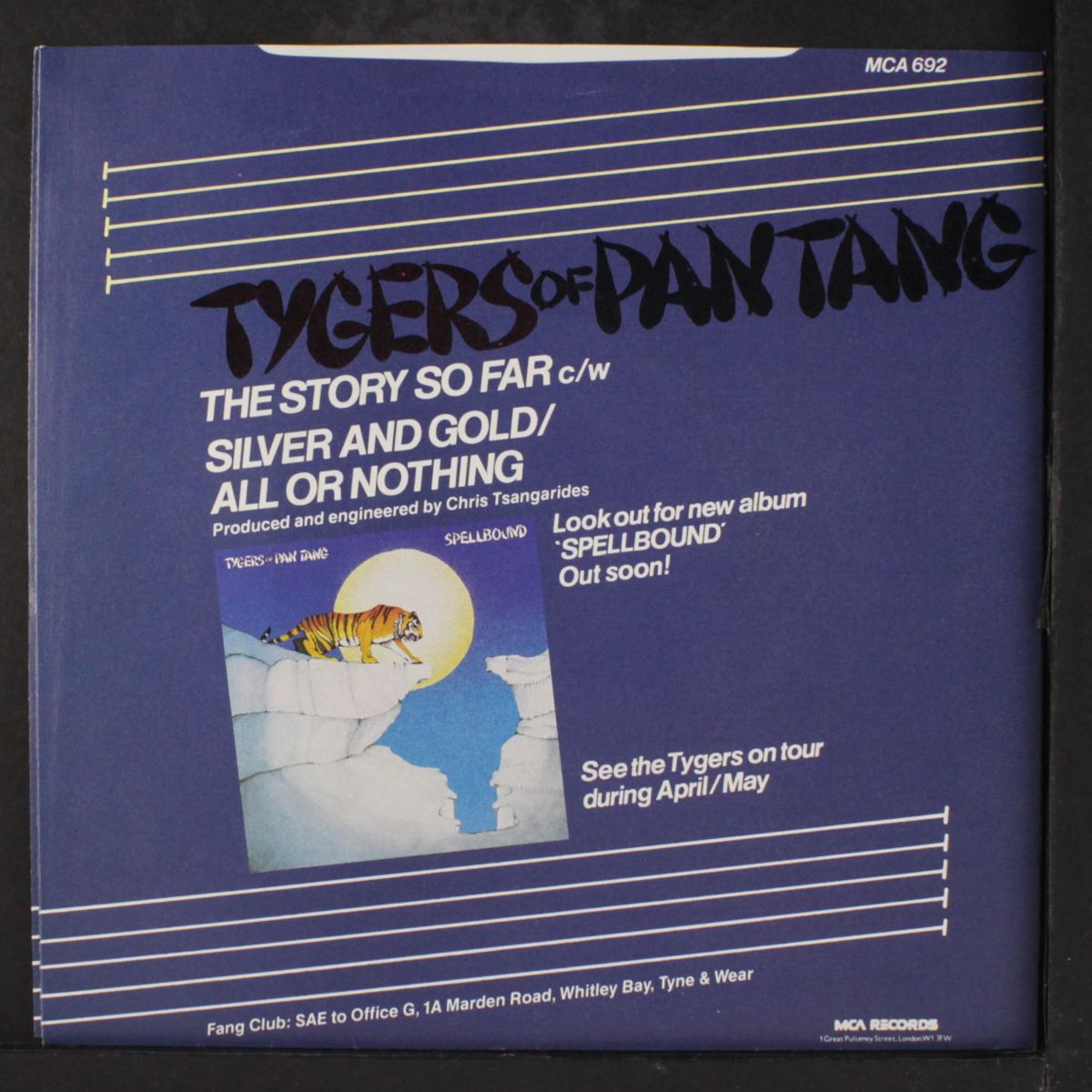 the story so far +2 by TYGERS OF PAN TANG