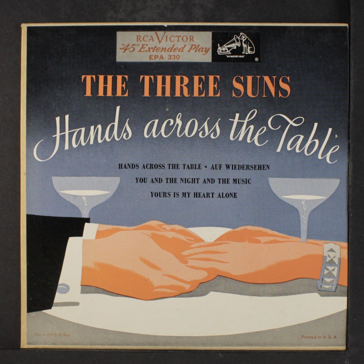hands across the table by THREE SUNS