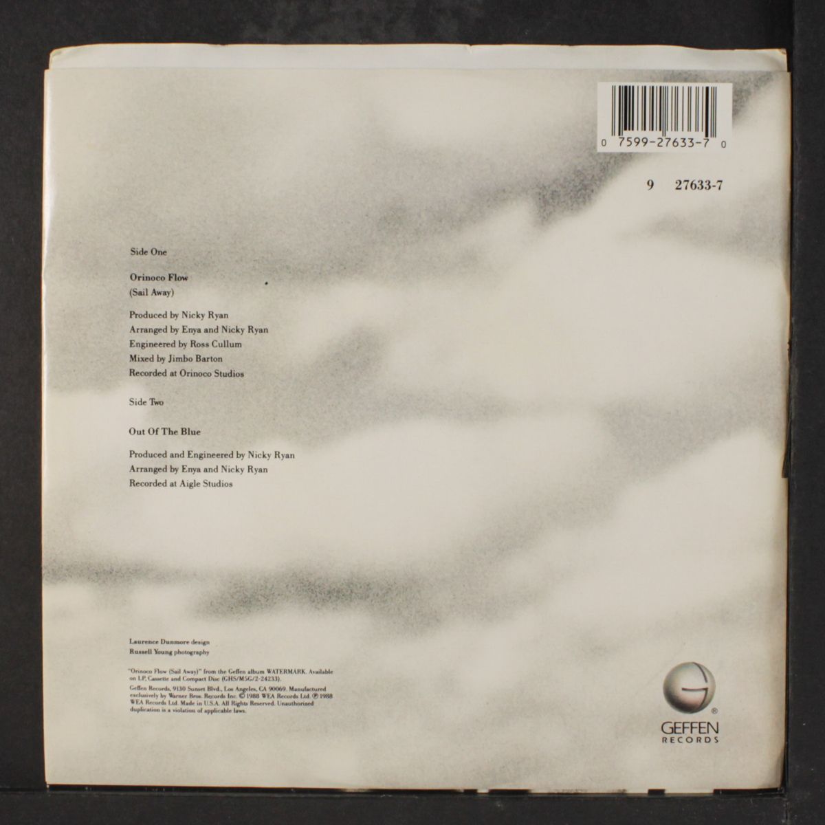 orinoco flow / same by ENYA