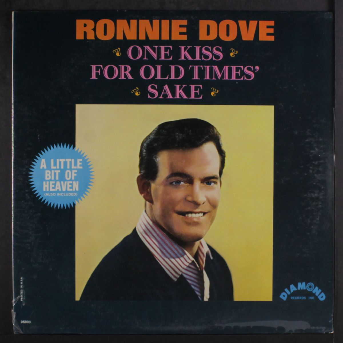 one kiss for old times sake by RONNIE DOVE