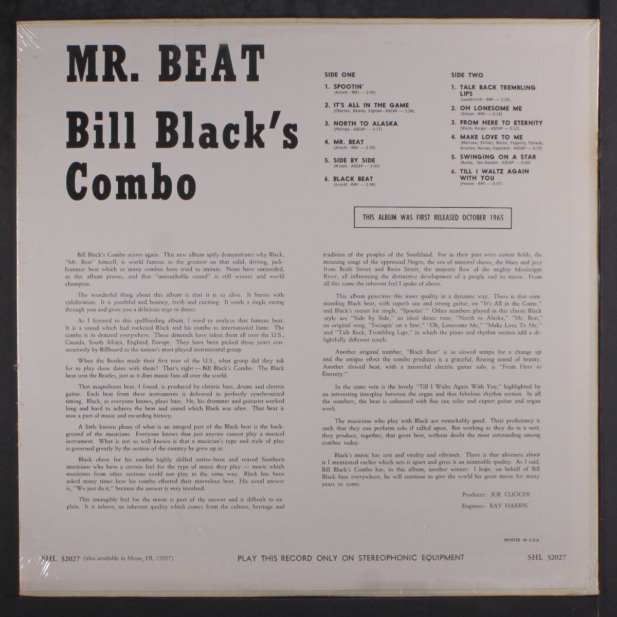 mr. beat by BILL BLACK'S COMBO