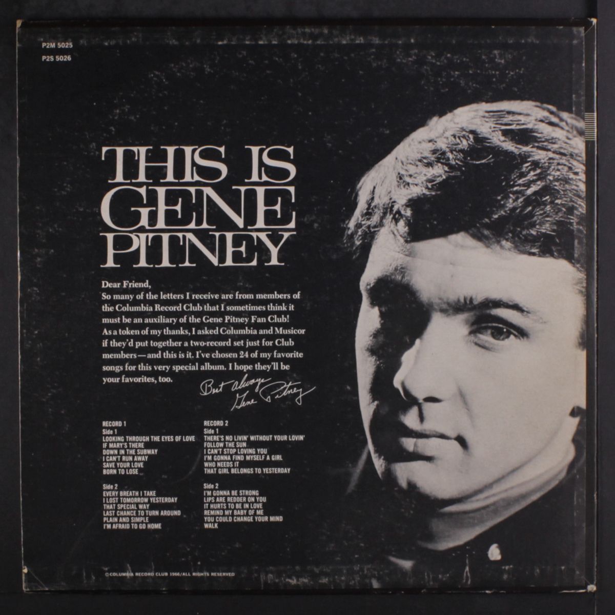 this is gene pitney by GENE PITNEY