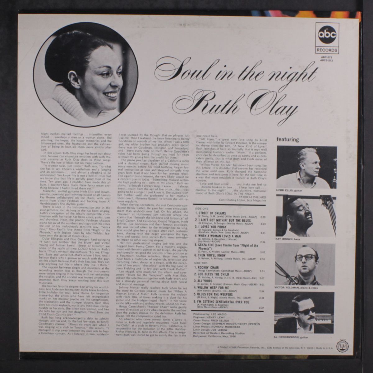 soul in the night by RUTH OLAY