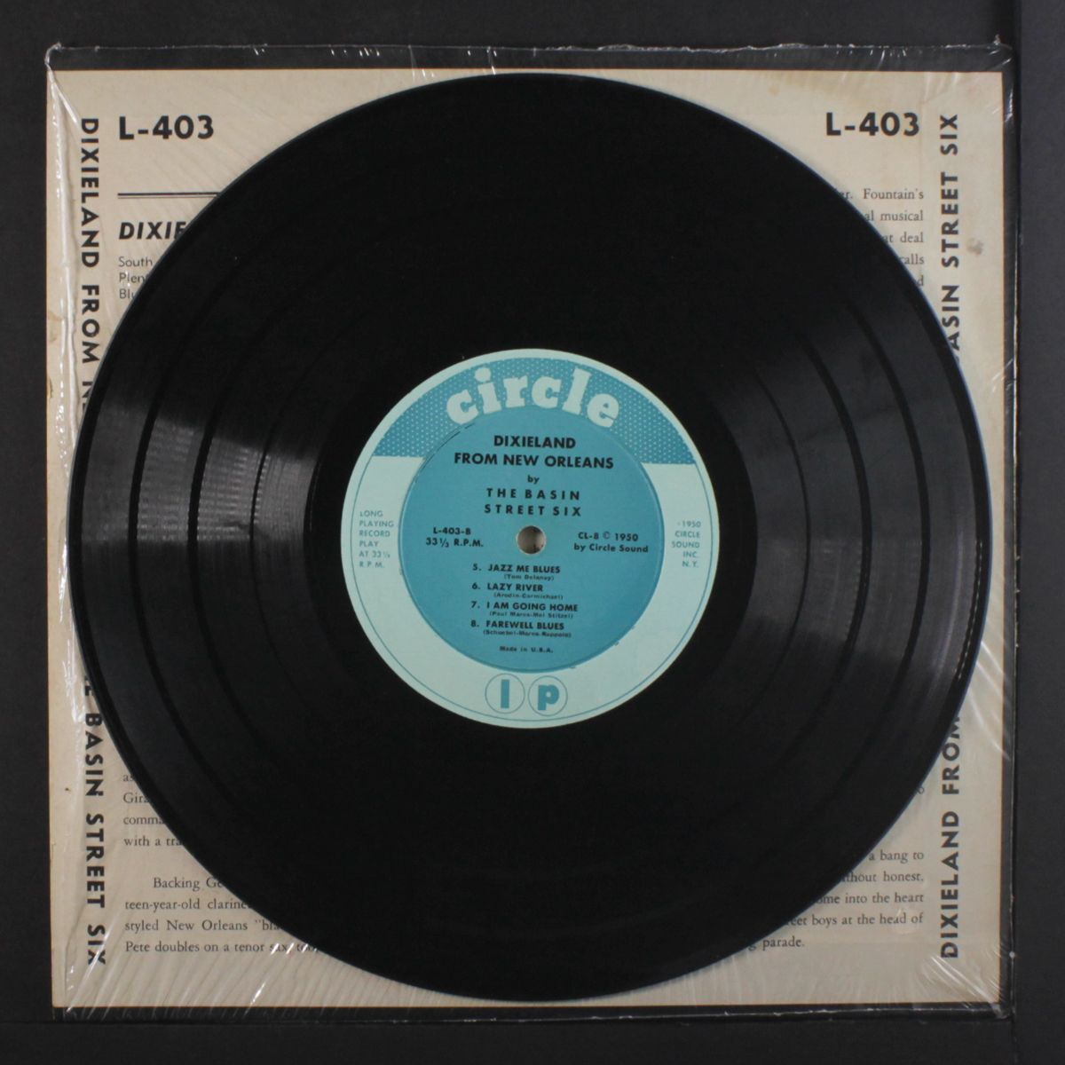 dixieland from new orleans by BASIN STREET SIX