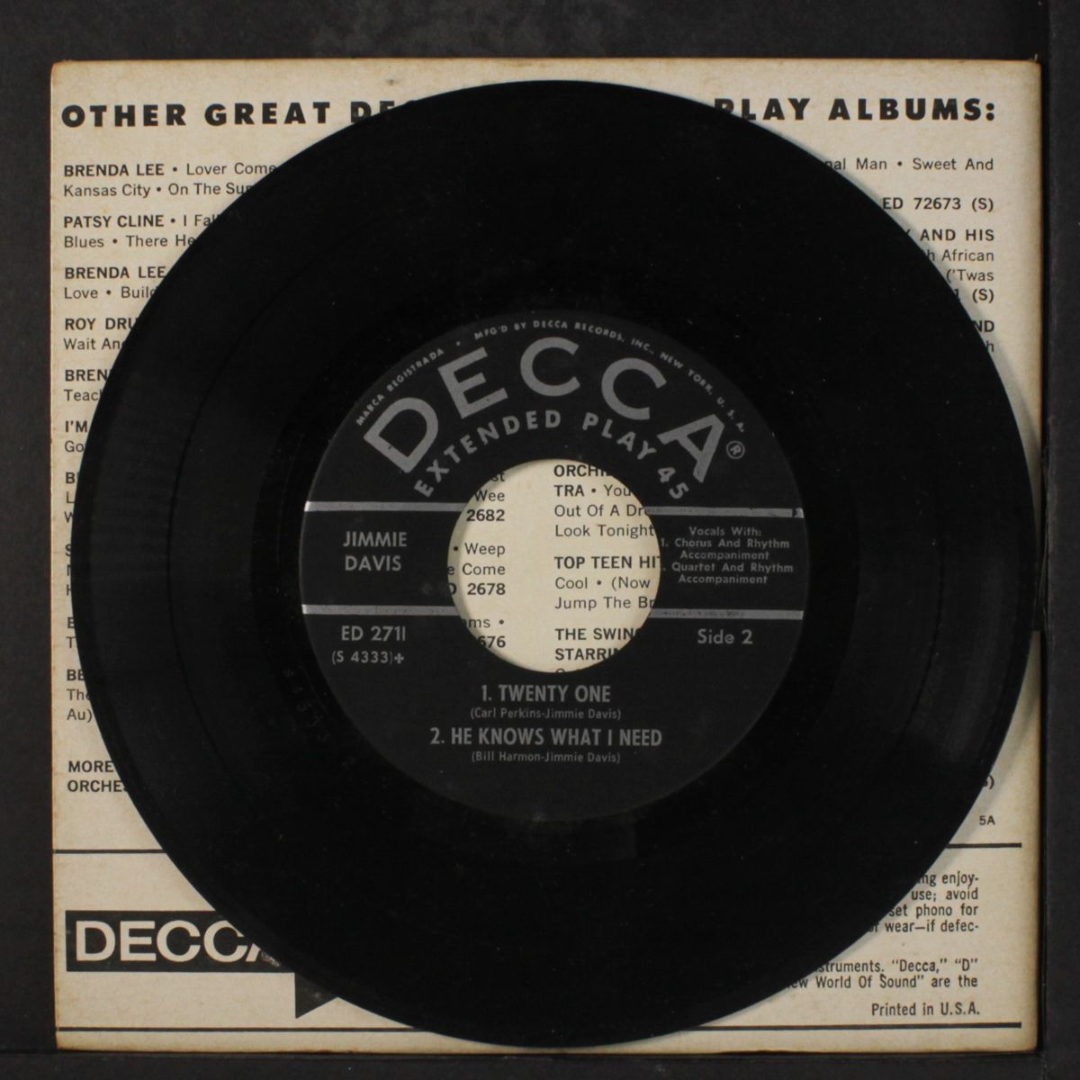 touch the hand of the lord by JIMMIE DAVIS