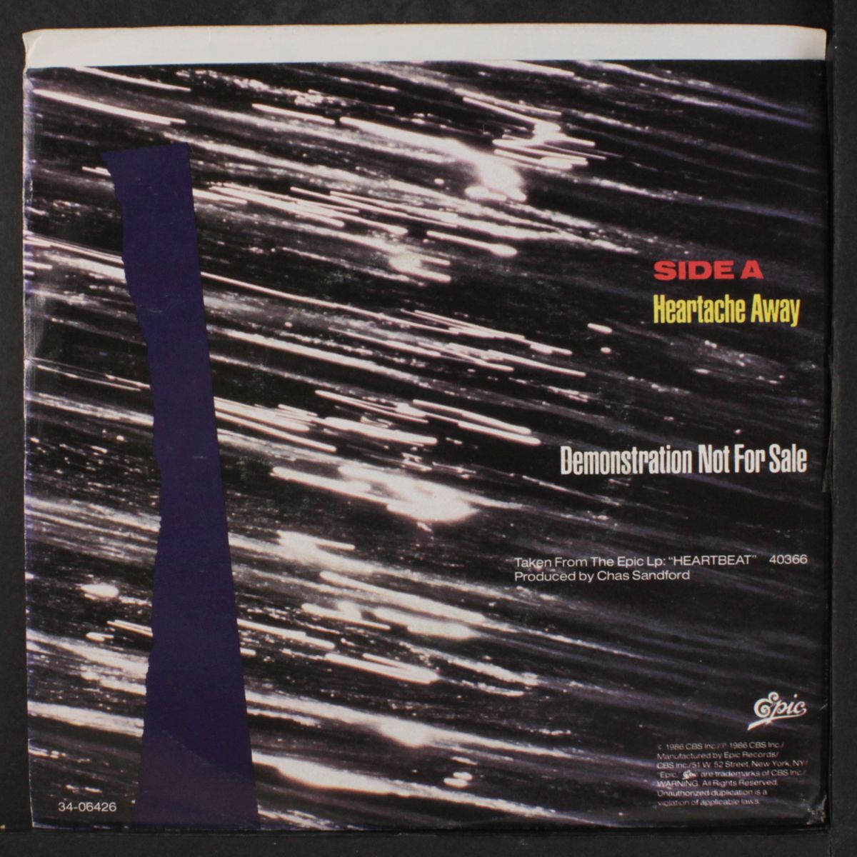 heartache away / same by DON JOHNSON