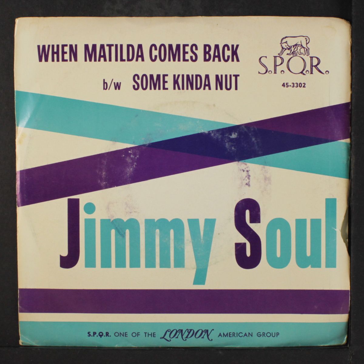 when matilda comes back / some kinda nut by JIMMY SOUL