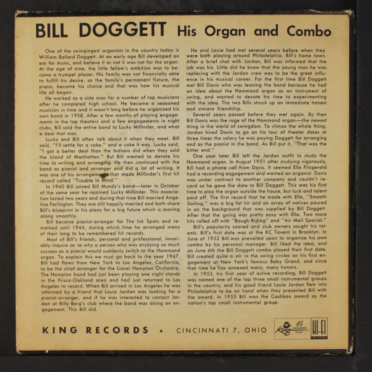 volume 2 by BILL DOGGETT