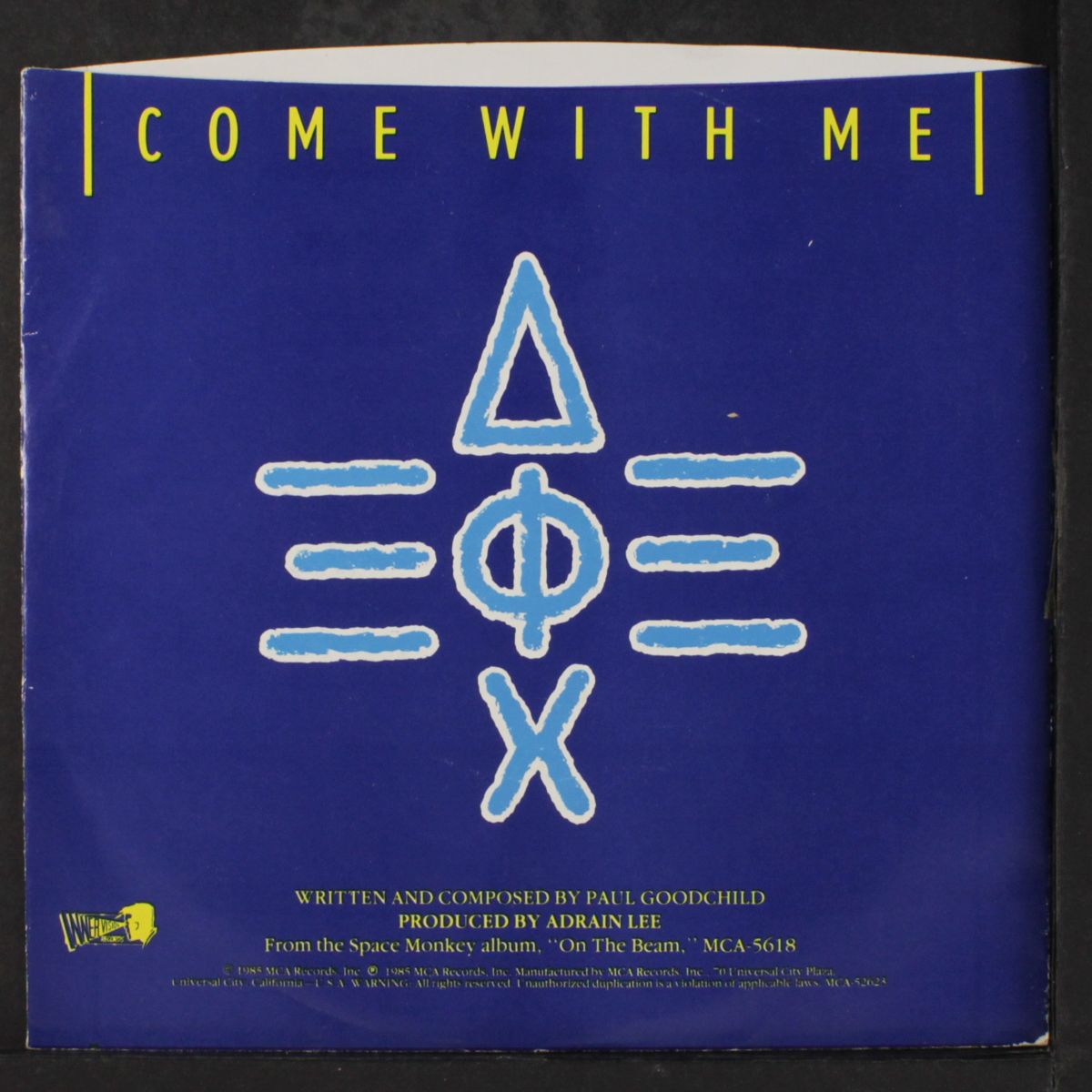 come with me by SPACE MONKEY