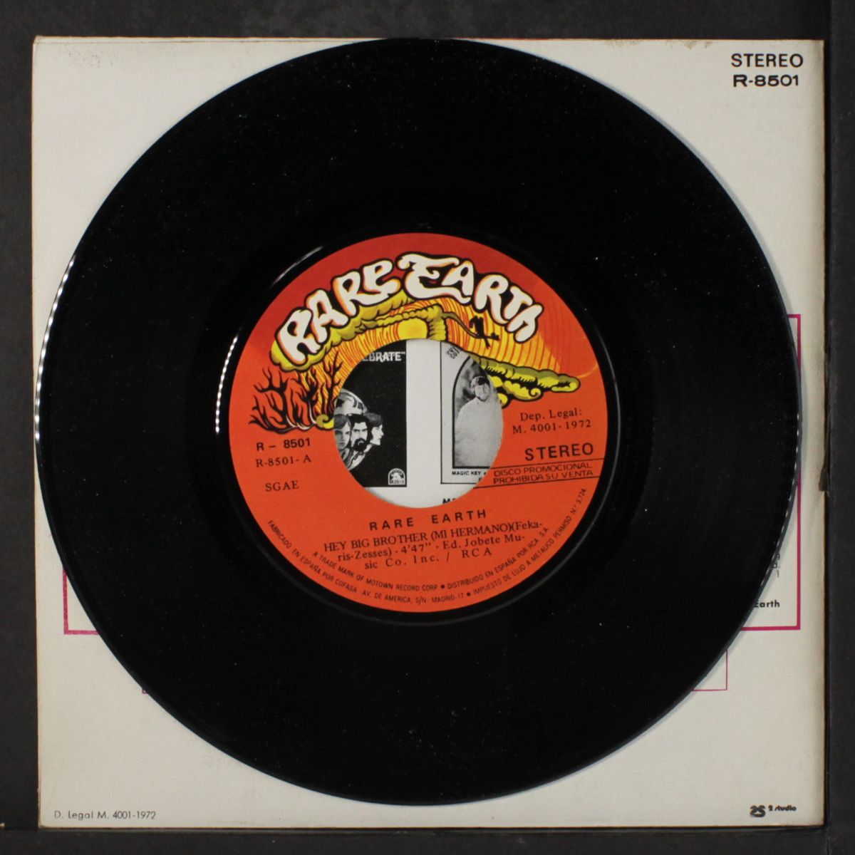 hey big brother / under god's light by RARE EARTH