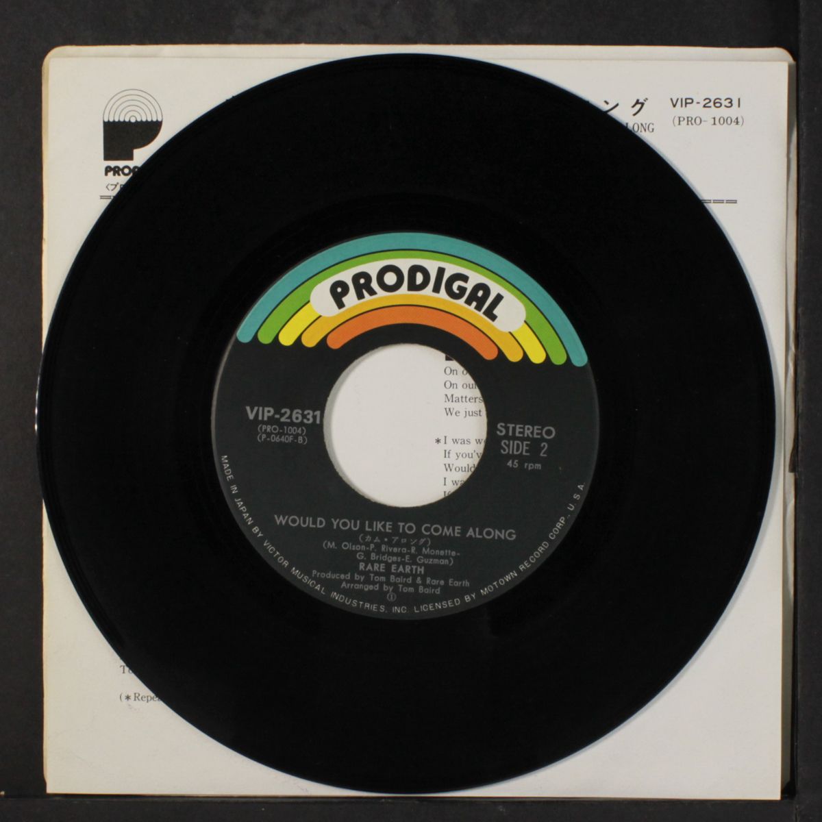 warm ride / would you like to come along by RARE EARTH