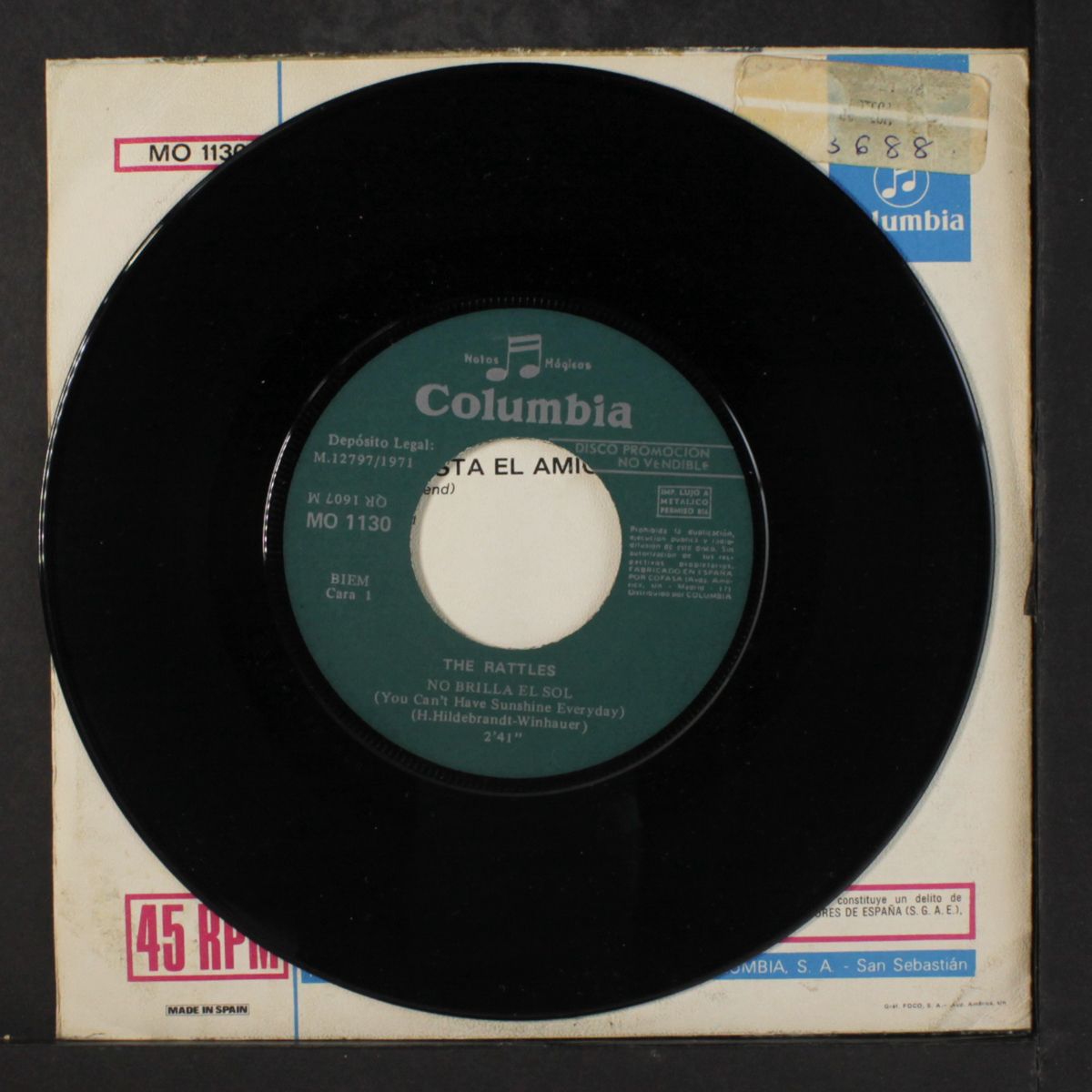 you can't have sunshine everyday / where is the friend by RATTLES