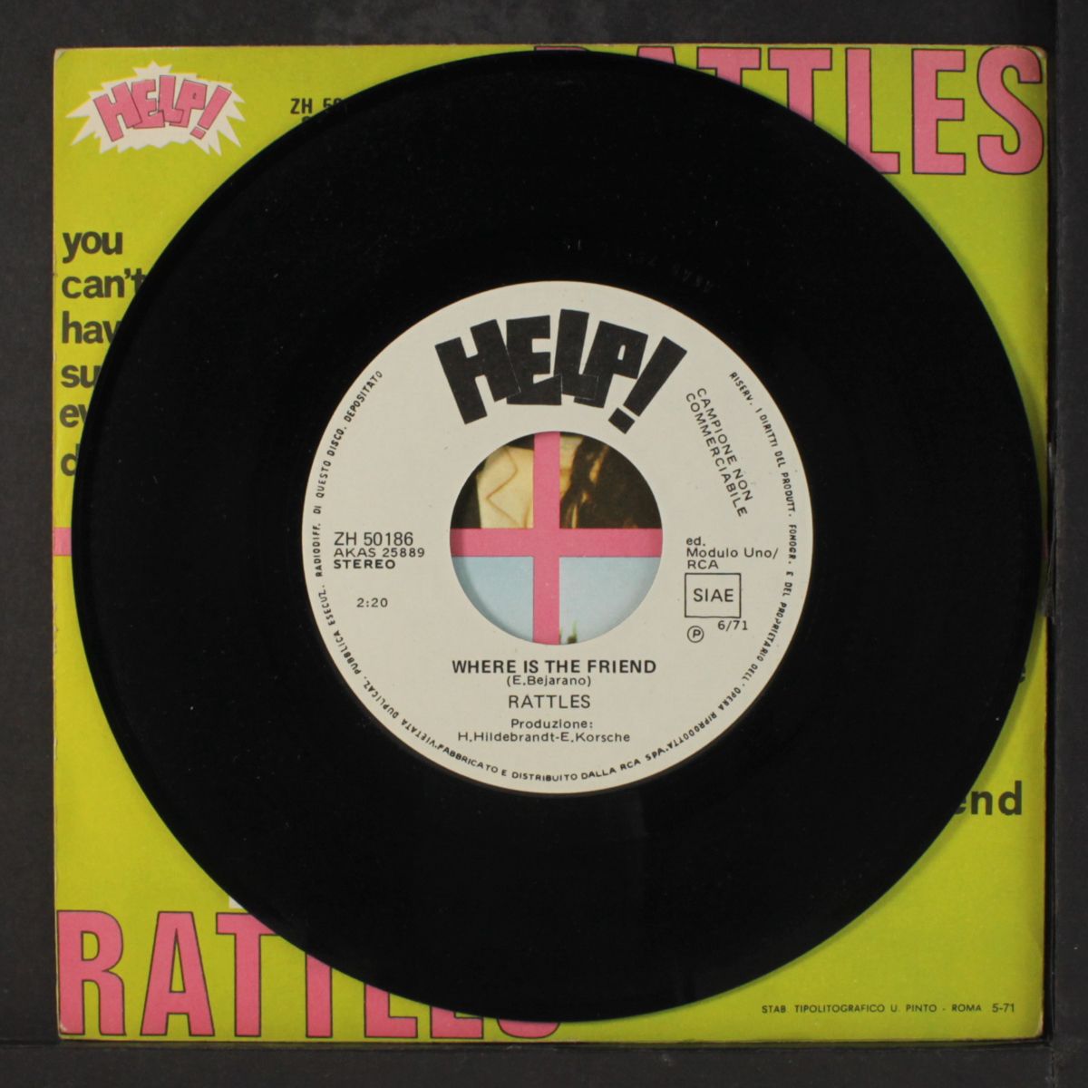you can't have sunshine everyday / where is the friend by RATTLES