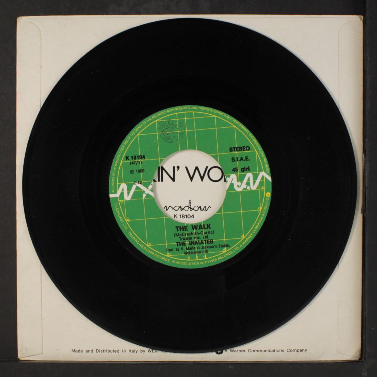 the walk / talkin' woman by INMATES