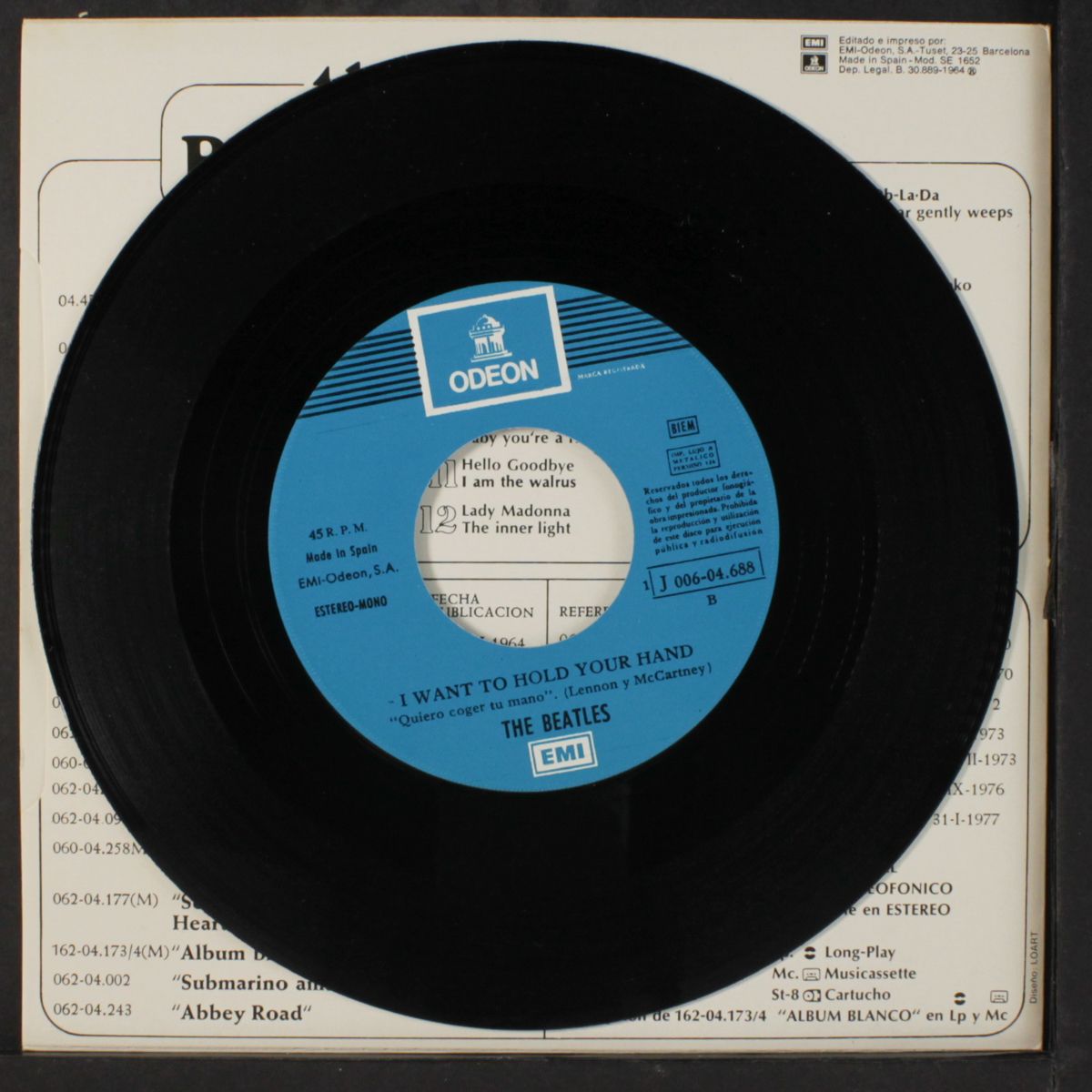 she loves you / i want to hold your hand by BEATLES