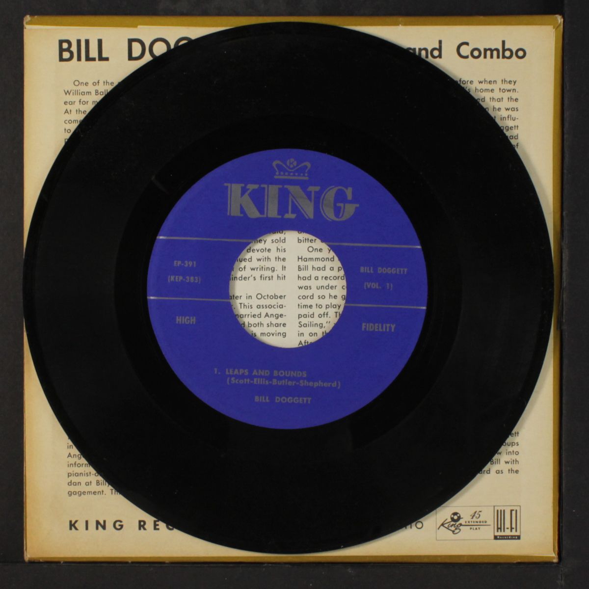 volume 1 by BILL DOGGETT