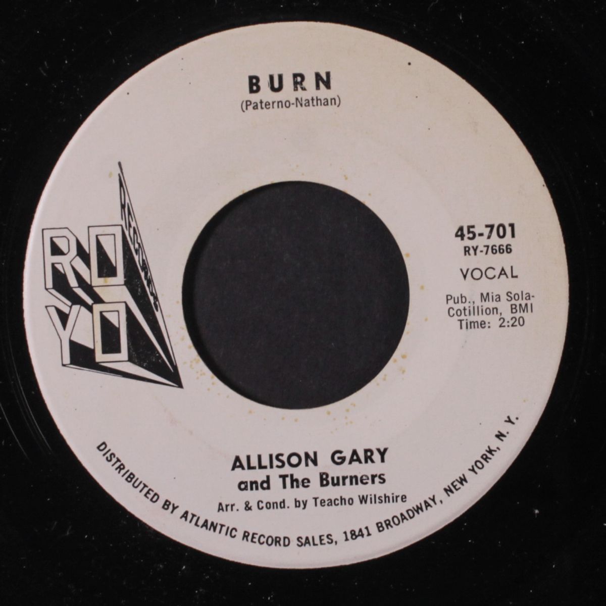 darling / burn by ALLISON GARY & BURNERS