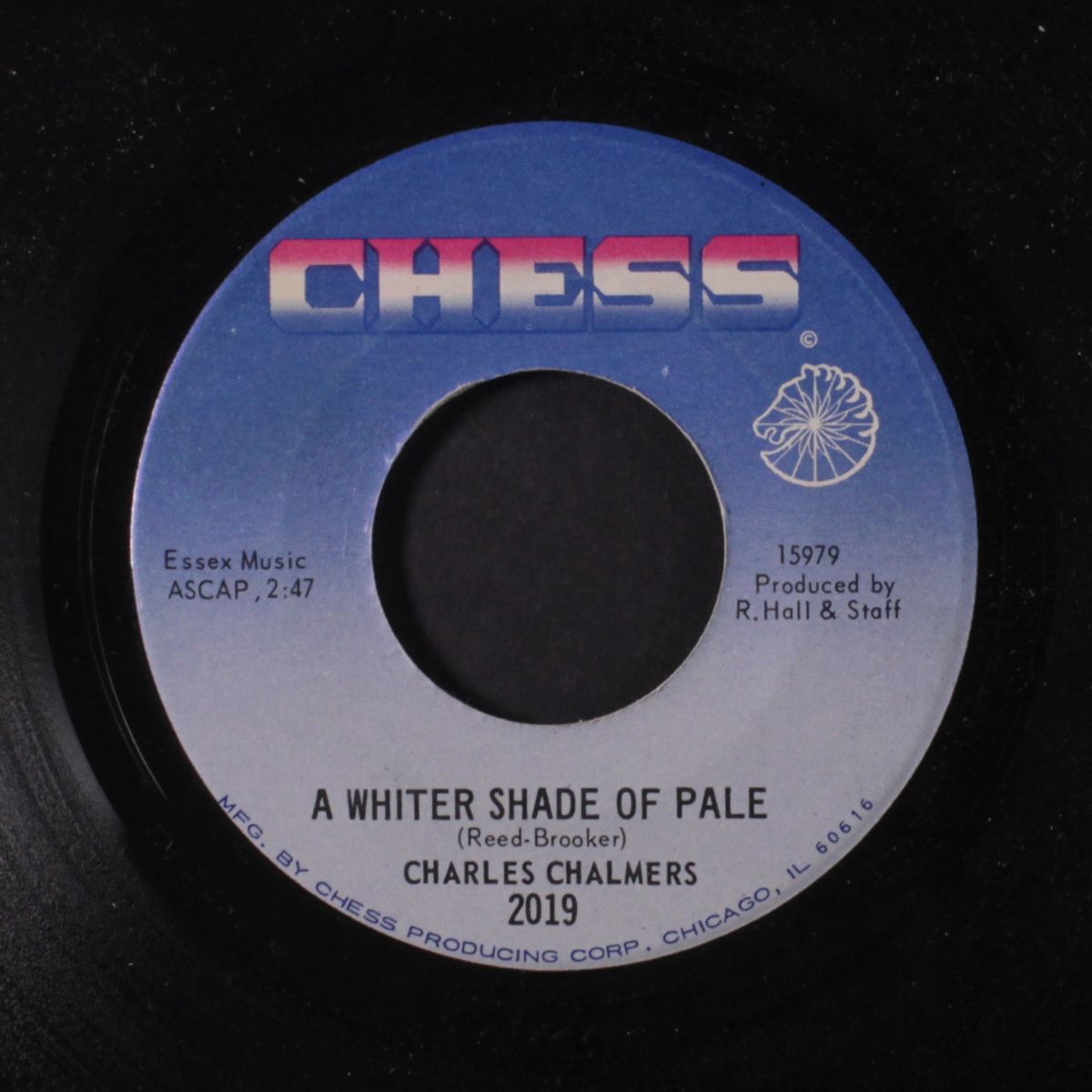 take me (just as i am / a whiter shade of pale) by CHARLES CHALMERS