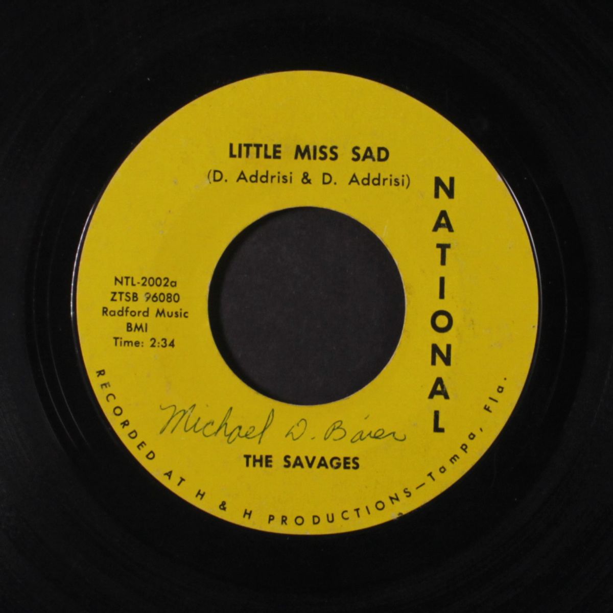 little miss sad / if you left me by SAVAGES