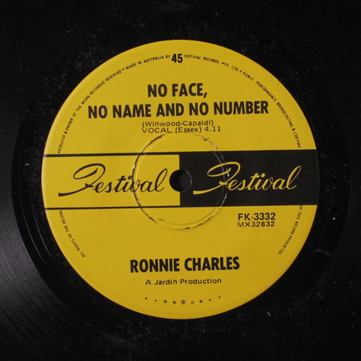 katy jane / no face, no name and no number by RONNIE CHARLES