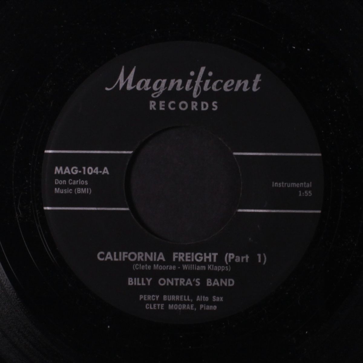 california freight / part 2 by BILLY ONTRA'S BAND