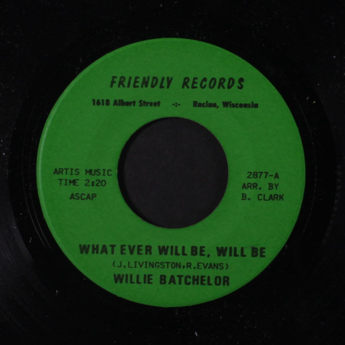 i just can't make it alone / what ever will be will be by WILLIE BATCHELOR