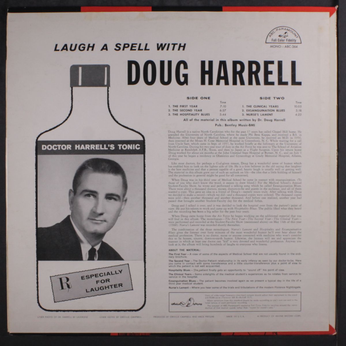 laugh a spell with by DOUG HARRELL