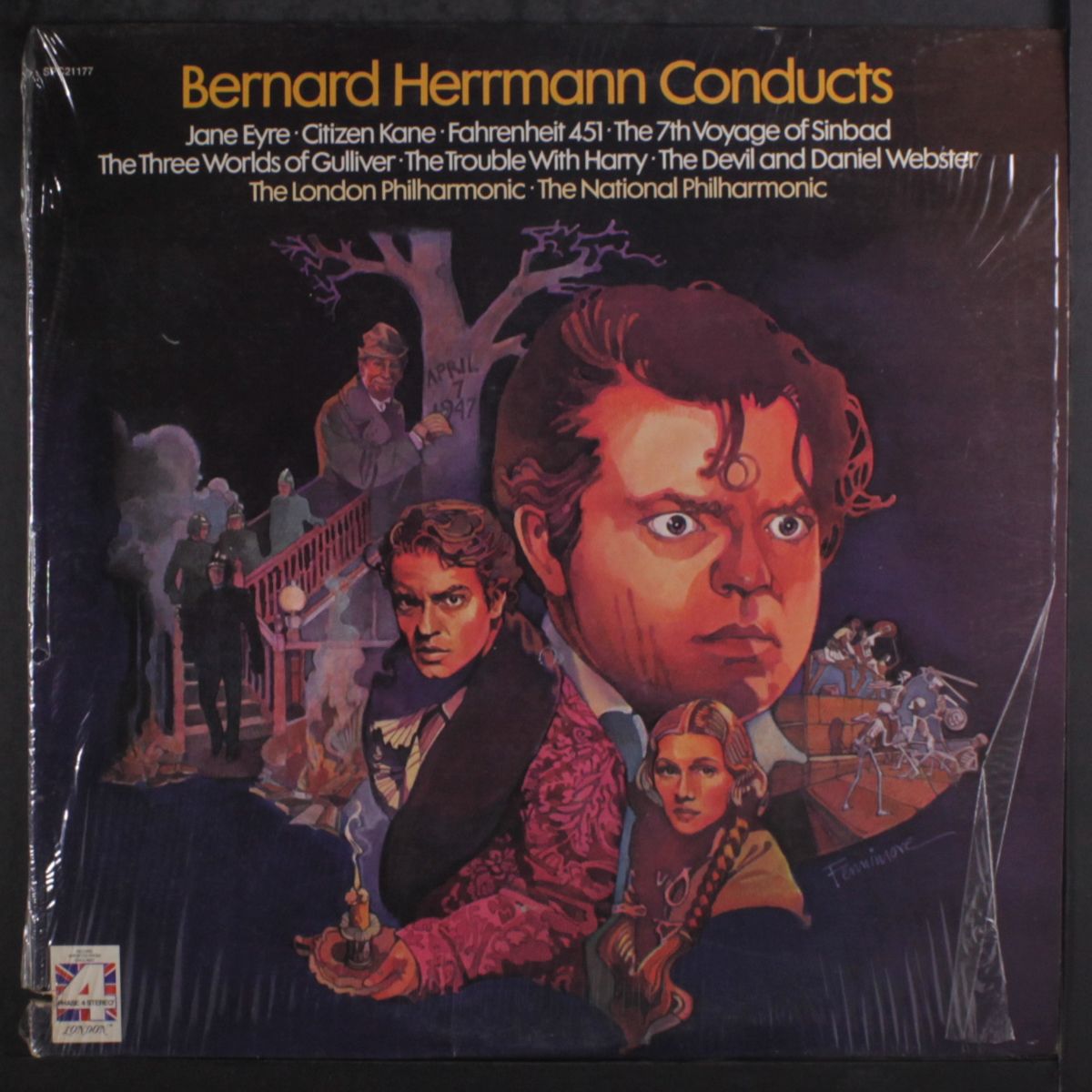 jane eyre & other film scores by BERNARD HERRMANN