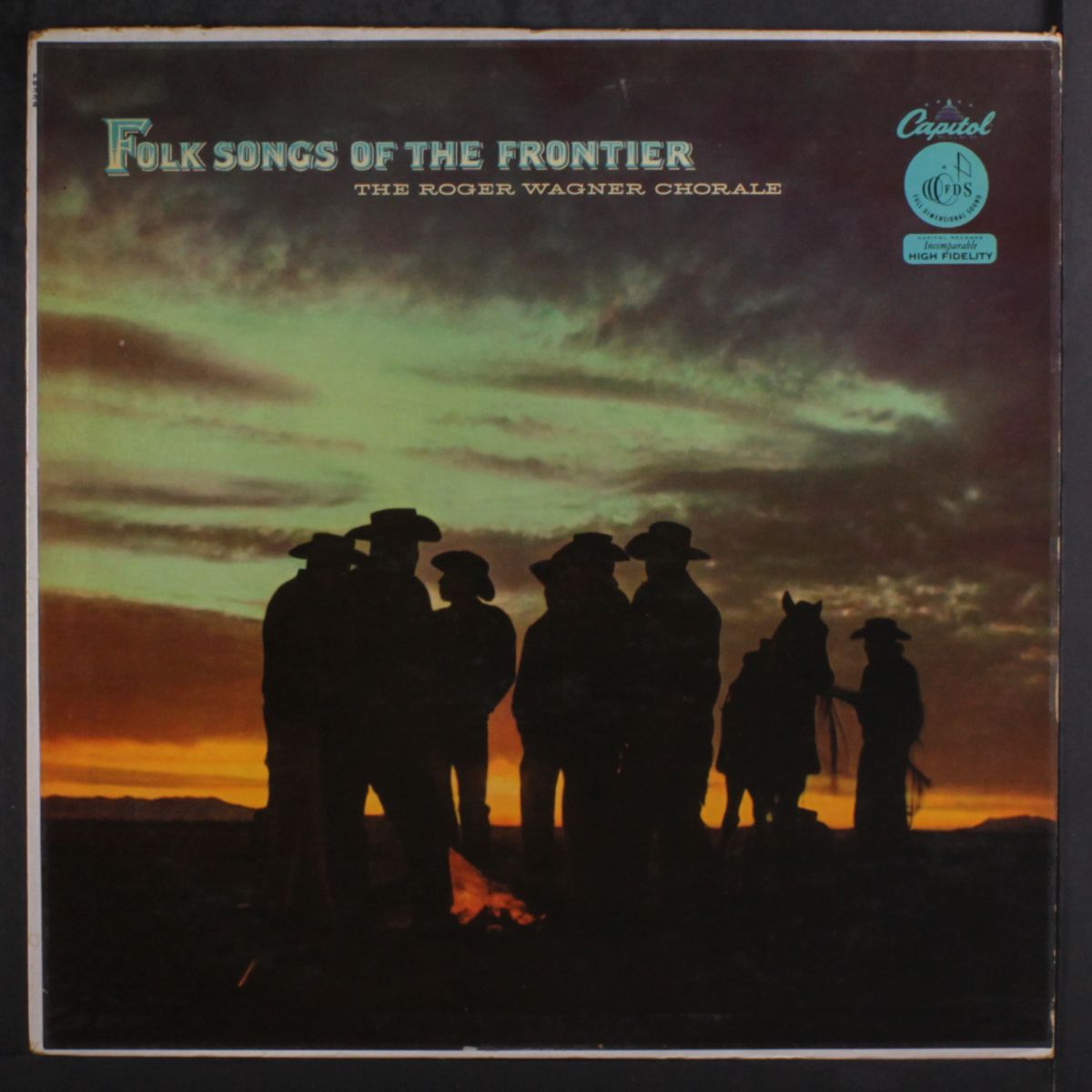 folk songs of the frontier by ROGER WAGNER CHORALE