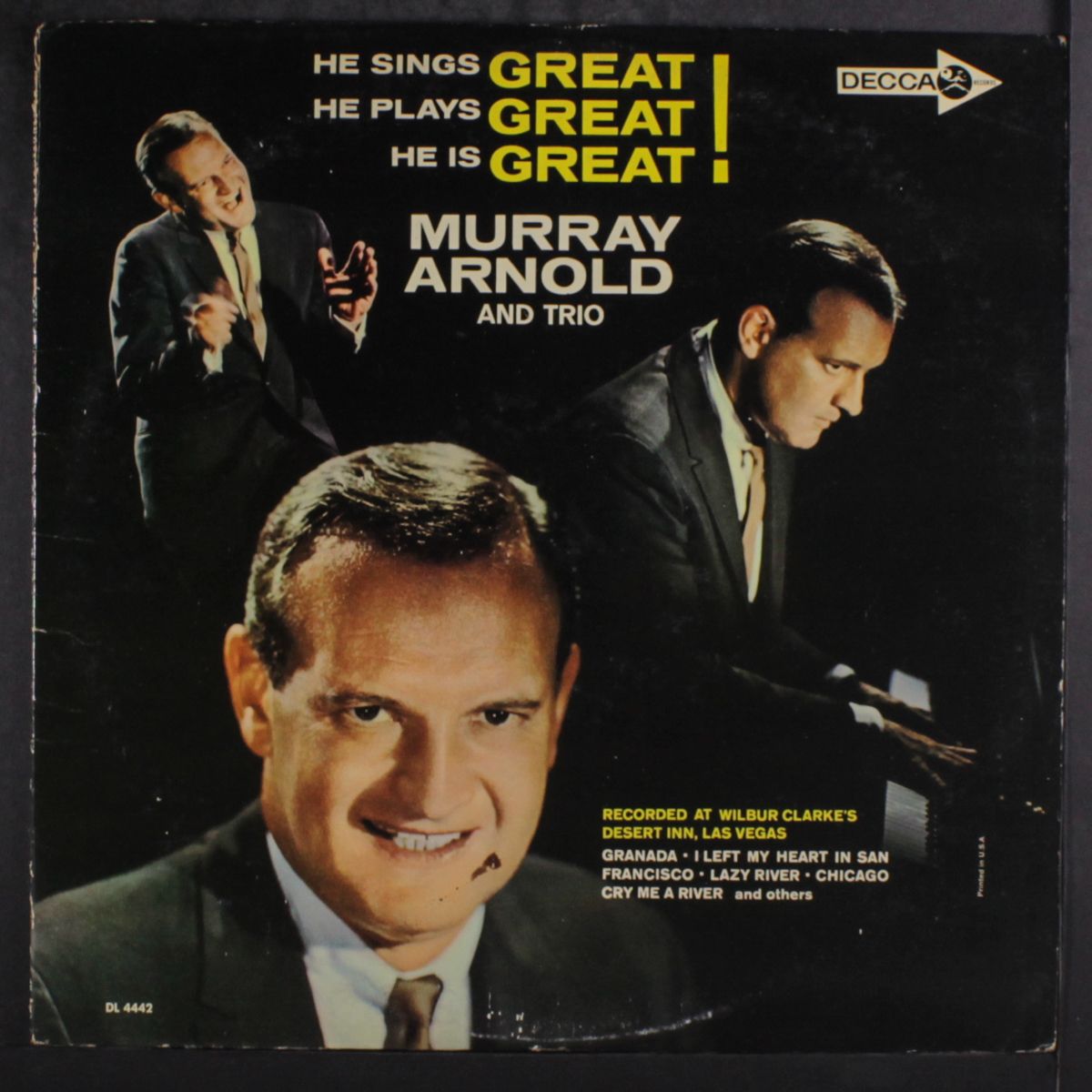 he sings great! he plays great! he is great! by MURRAY ARNOLD