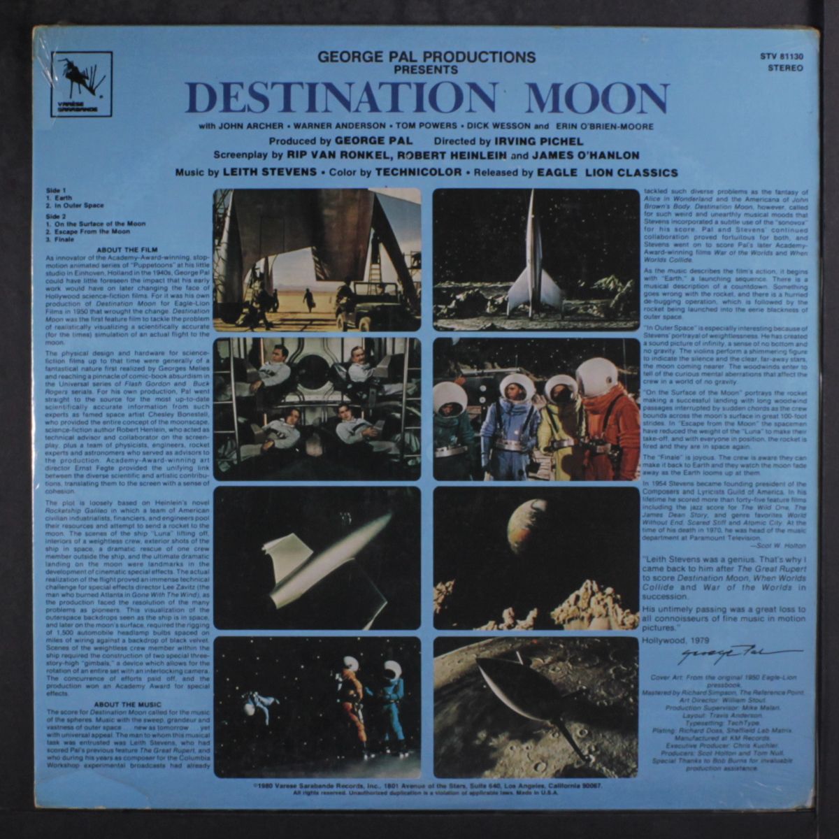 destination moon by LEITH STEVENS
