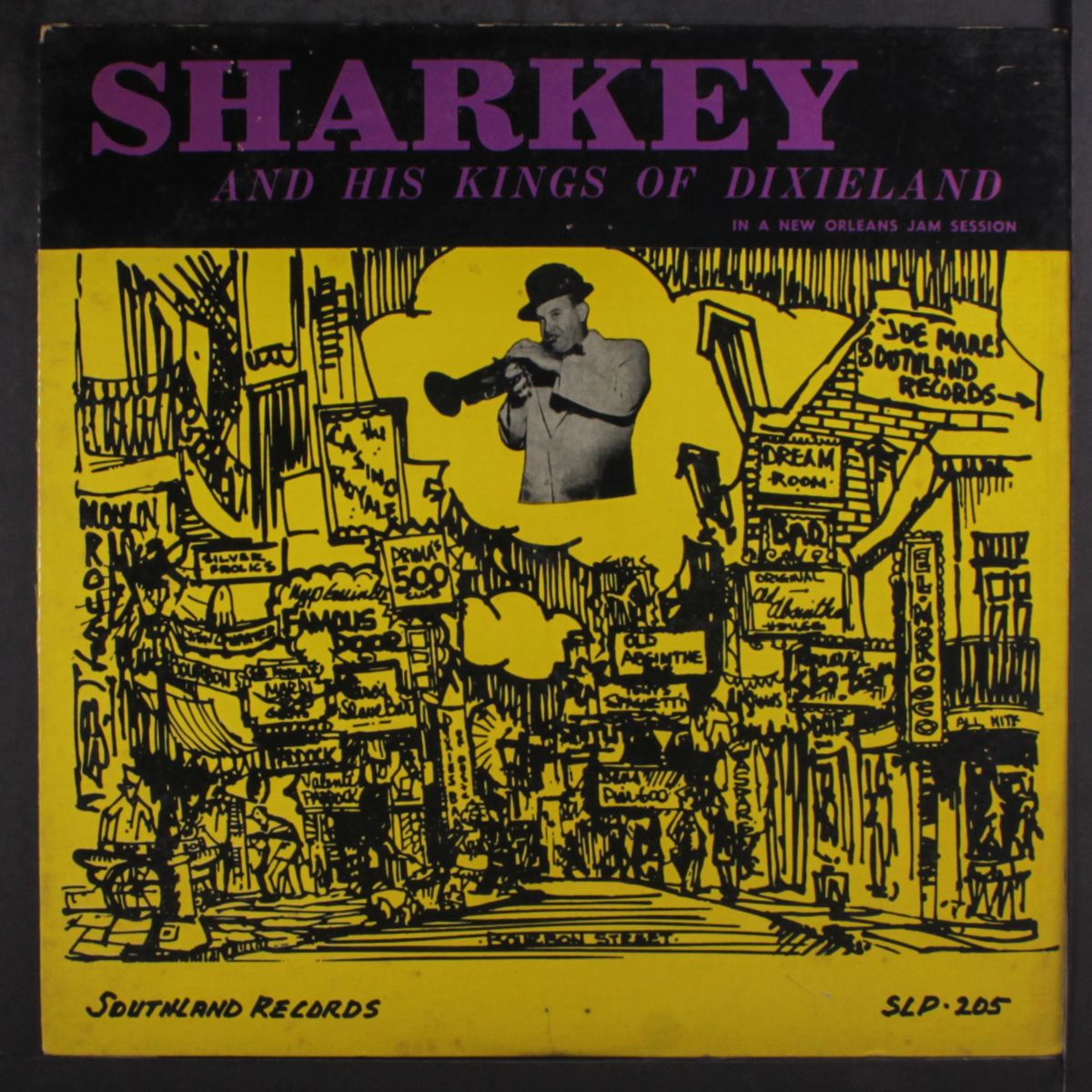 in a new orleans jam session by SHARKEY & HIS KINGS OF DIXIELAND