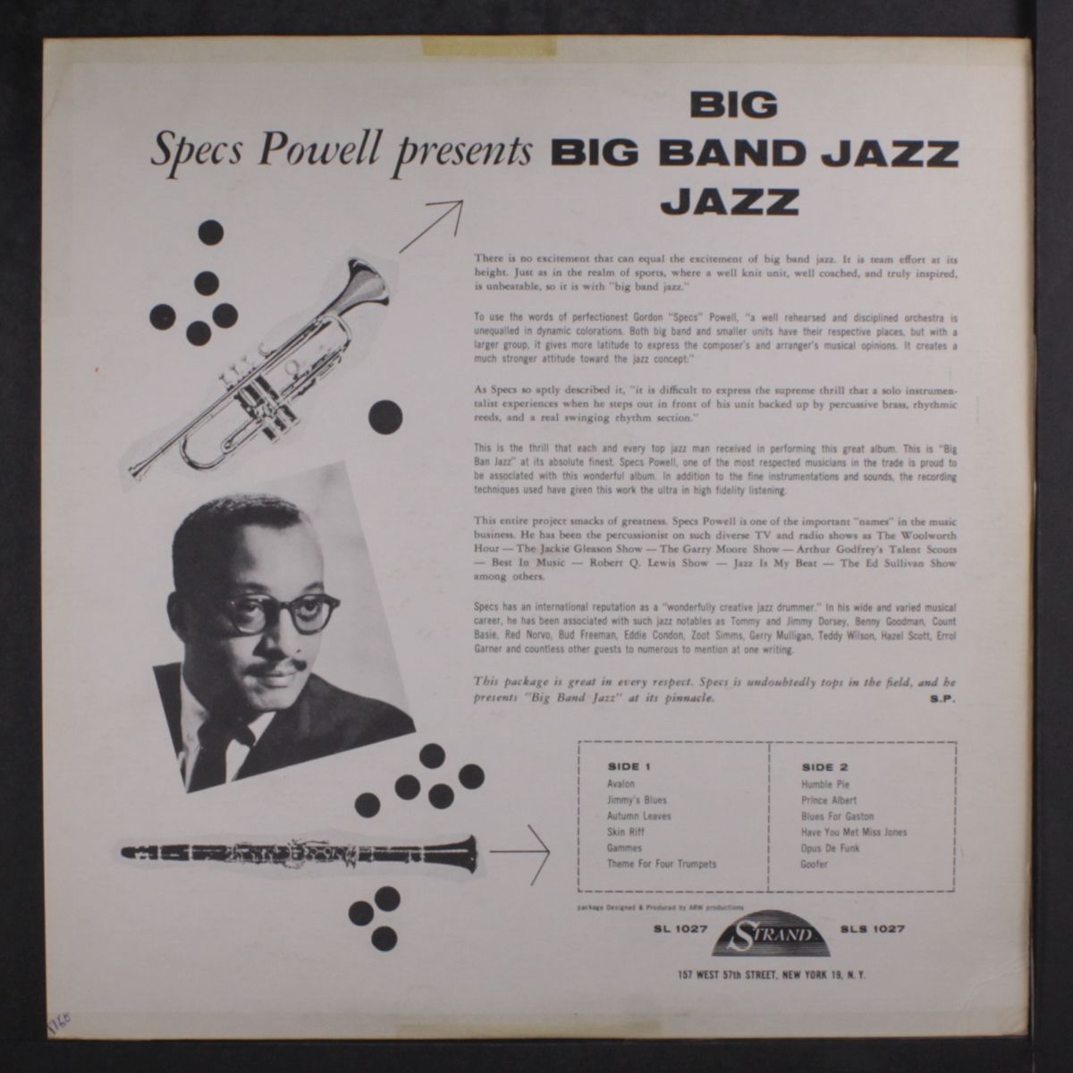 big band jazz by SPECS POWELL