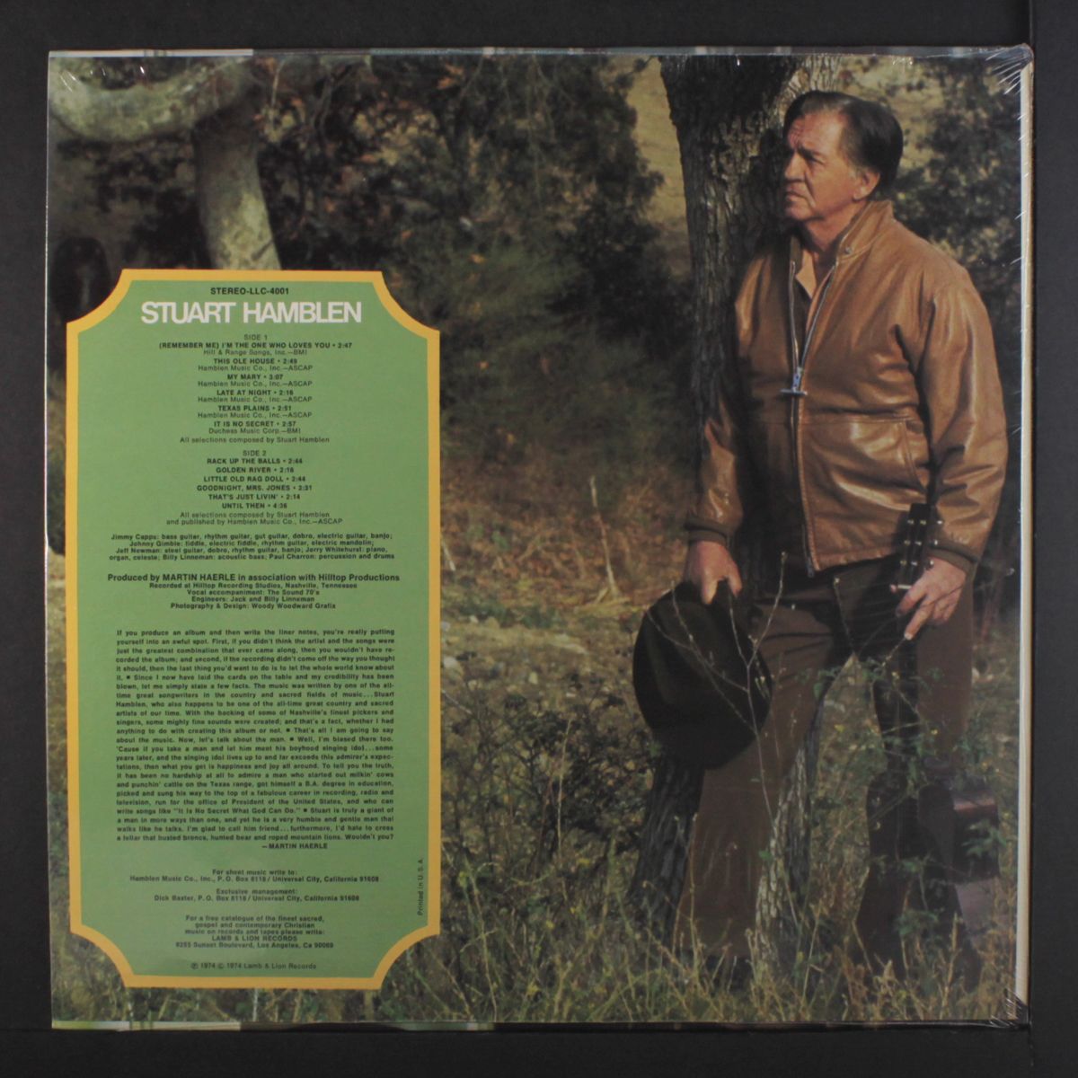 a man & his music by STUART HAMBLEN